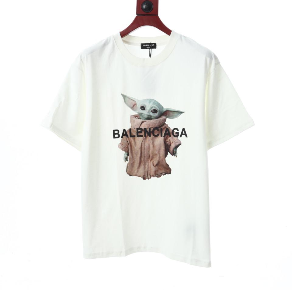 Balenciaga BB Mosaic T-shirt White – solestribe